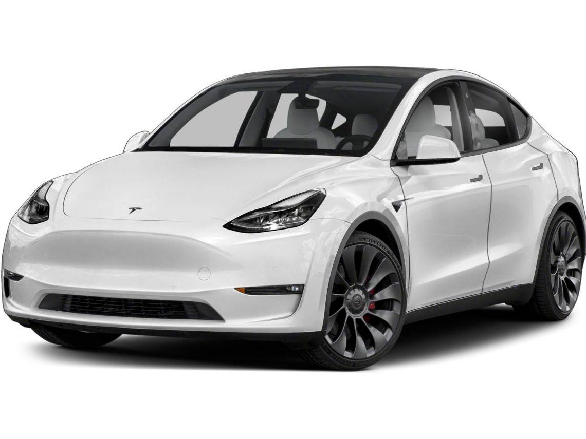 TESLA MODEL Y 2021 5YJYGDEF6MF246660 image